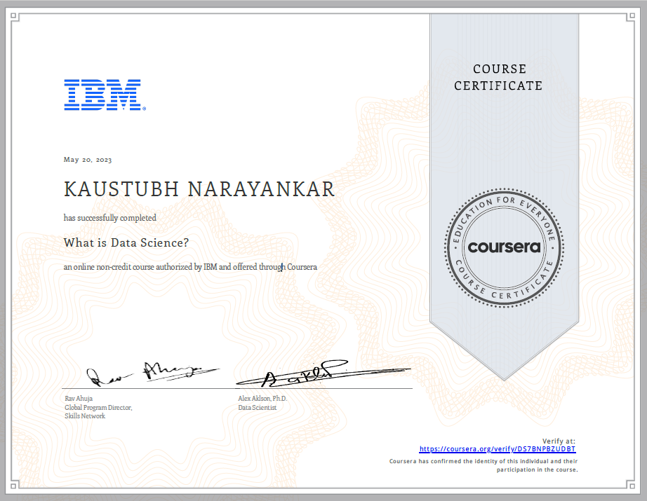 Certificate 8